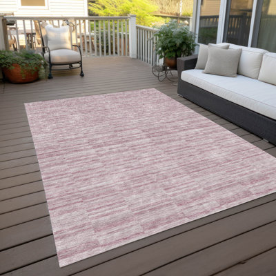 Tapis intérieur / extérieur Chamblis avec envers antidérapant