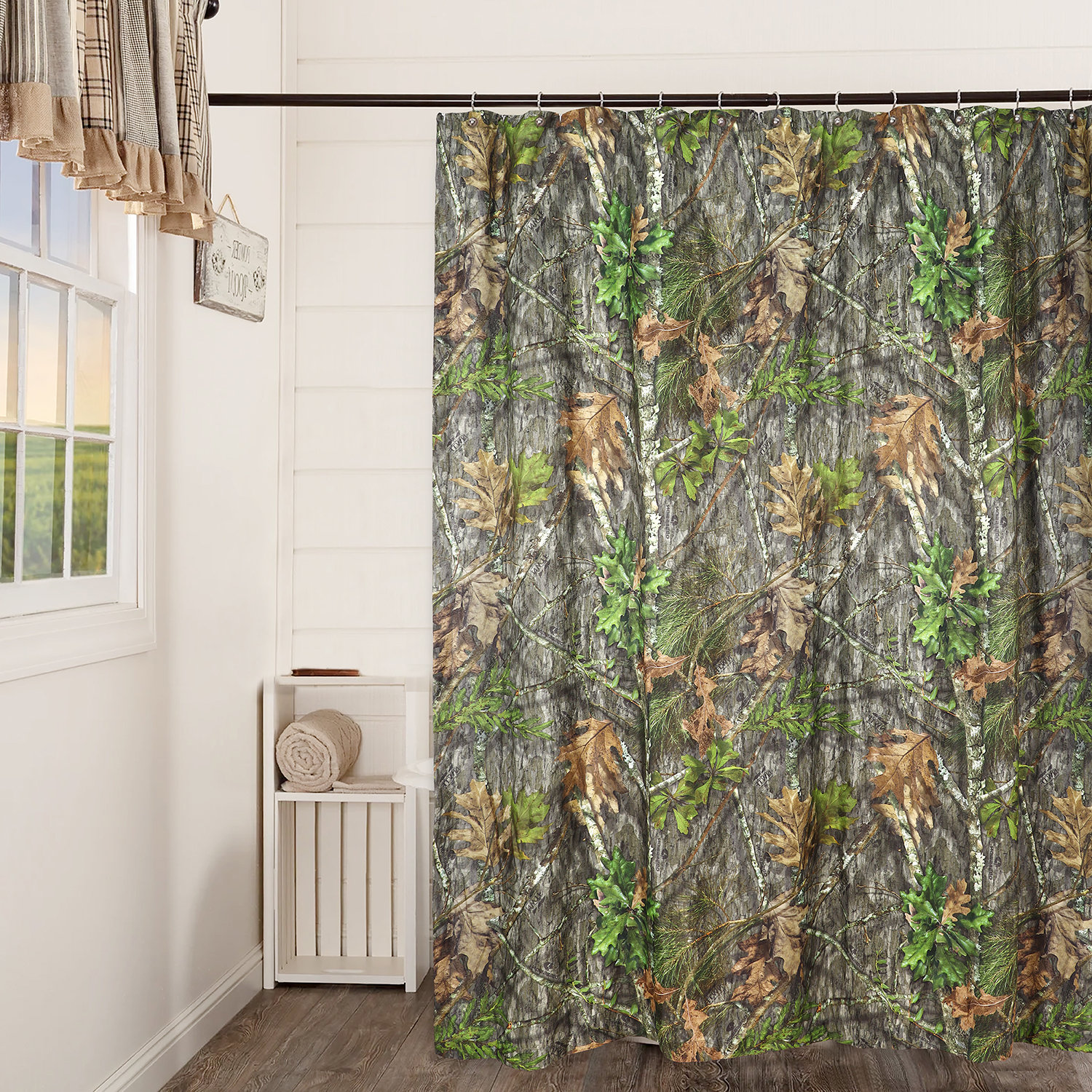 Mossy Oak Obsession-NWTF Microfiber Shower Curtains Camouflage ...