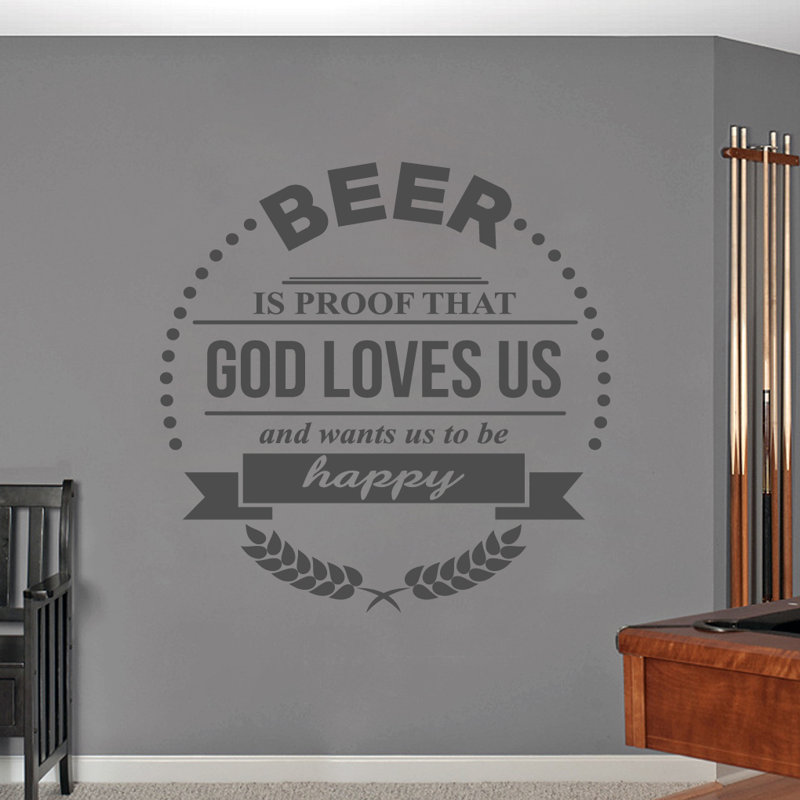 Non-Wall Damaging Wall Decal, Dark grey