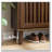 23.6-inch walnut shoe cabinet-983953490
