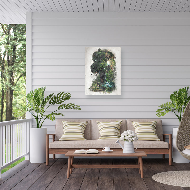 Toile d'extérieur Barrett Biggers Jungle Gorilla, H 14 po x l 19 po