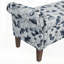 Banc de rangement avec accoudoirs roulés Wallen Traditional