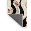 Tapis tissé à motif de pétales-1882167008