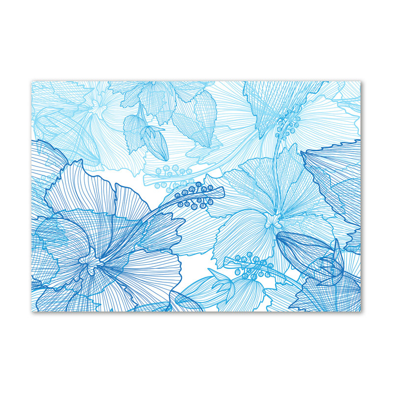 Hawaiian Flowers - Wrapped Canvas Print