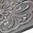 Crown 12'' x 12'' Hand Painted Metal Decorative Accent Tile-85110300