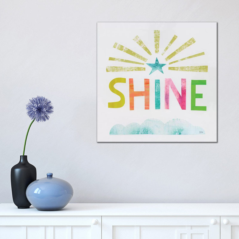 Unicorn Magic IV by Melissa Averinos - Wrapped Canvas Painting, 45.72 cm H x 45.72 cm W x 1.91 cm D