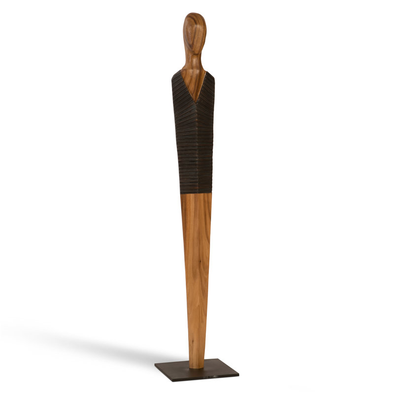 Vested Male Statue, 72" H x 12" W x 12" D