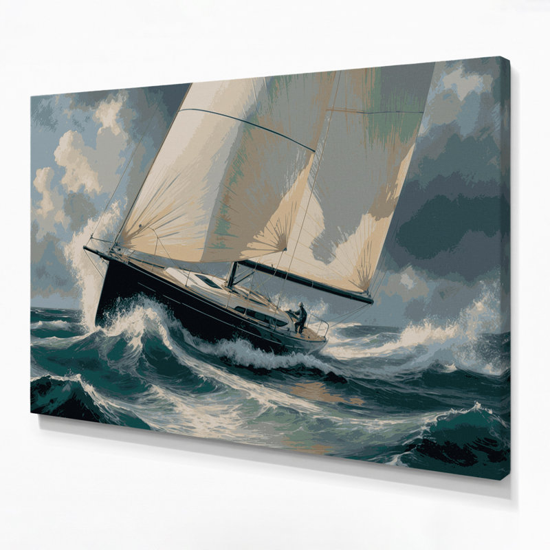 Art sportif sur toile gris, H 16 po x l 20 po