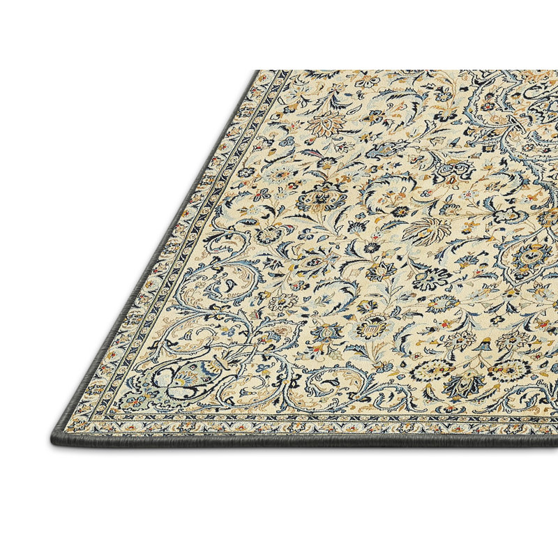 Tapis oriental beige, Rectangle 7 pi x 10 pi