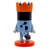 Kurt Adler 6 Inch Bluey Chubby Nutcracker
