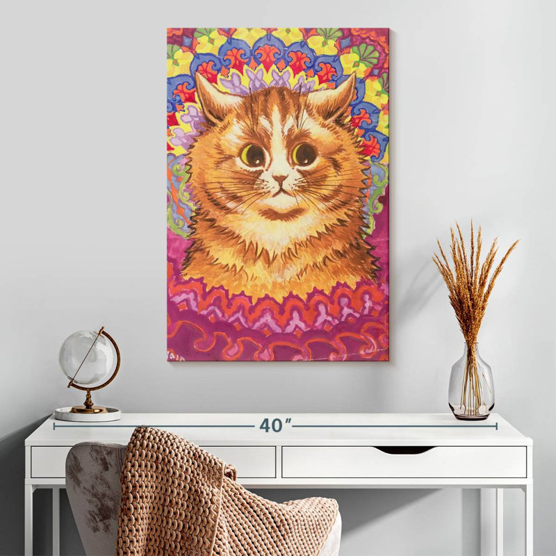 Brampt A Psychotic Cat, 30" H x 20" W