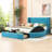 Hartaj Queen 1 Drawer Upholstered Platform Bed with Headboard-2018450165