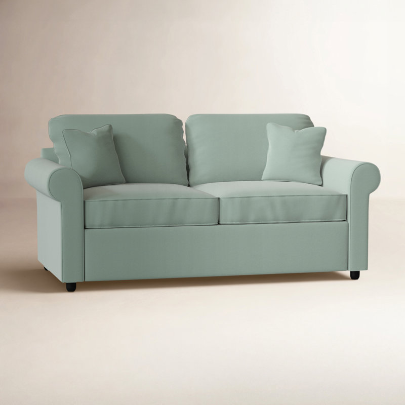 Warrington 76'' Upholstered Sofa, Vault Spa Performance