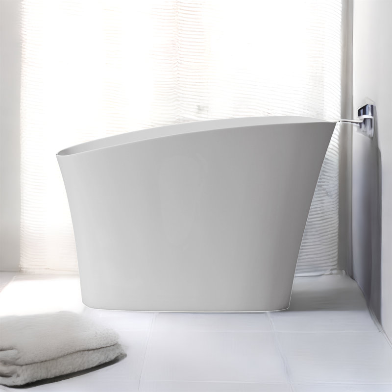 51'' x 29'' Freestanding Solid Surface Bathtub
