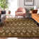 Premium Machine Washable Cerrito Brown Rug
