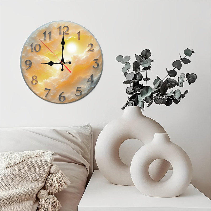 Horloge de soleil ensoleillée