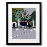 East Gate Bel Air Print by Deborah Blum