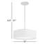 Luminaire suspendu cylindrique à 3 lumières Jessalyn