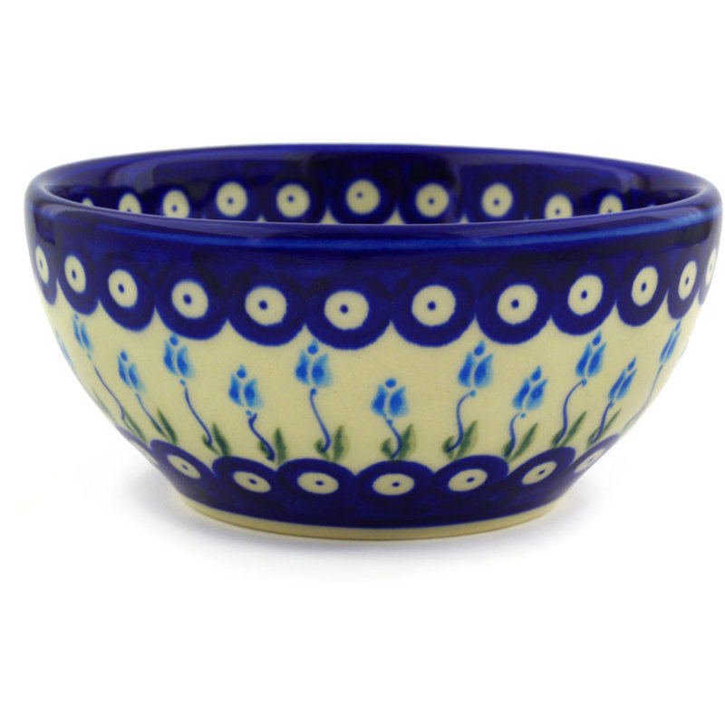 Floral Peacock 24 oz. Rice Bowl