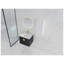 Meuble-lavabo mural 24 po avec lavabo en céramique et armoire d'appoint en châtaignier noir 24 po-129885121