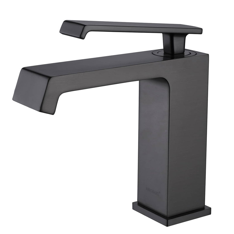 Robinet de salle de bain à un trou, Gris
