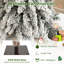Ensemble de 3 arbres de Noël artificiels 3 pi 4 po 5 pi avec 115 +207 + 275 pointes de branches