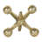 Modern Abstract Aluminum Decorative Object - Unique Geometric Metal Accent Sculpture for Contemporary Decor-16966826-100826322