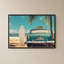 «Retro Beach» par CAD Designs - Impression sur toile-130887139-130887143