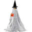 Décorations d'Halloween : Ensemble de décorations et de sculptures de grandes oies blanches pour le festival