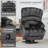 Power Lift Massage Recliner Chairs With Heat, Large Shell Velvet Chair Recliners