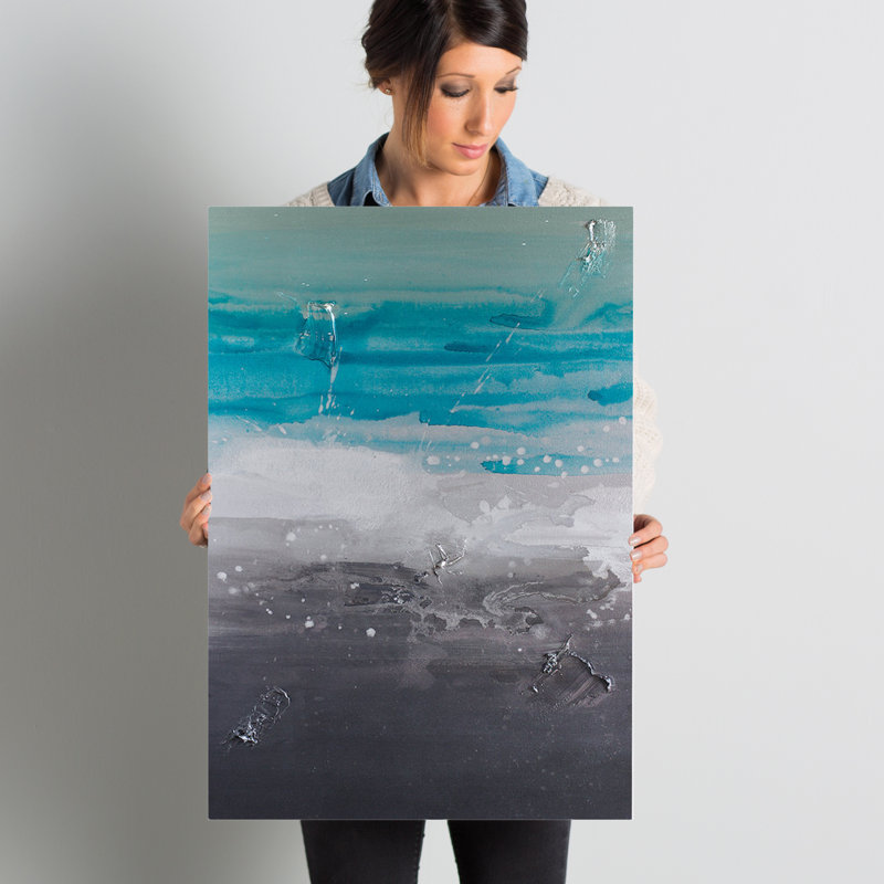 «San Clemente Pier», art mural sur toile tendue, H 26 po x l 18 po x P 1,5 po, Toile tendue, Pas de tapis