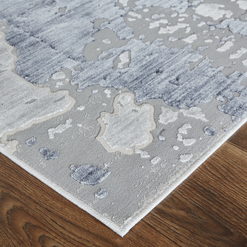 Abstract Indoor Rug, Runner 3' x 8'