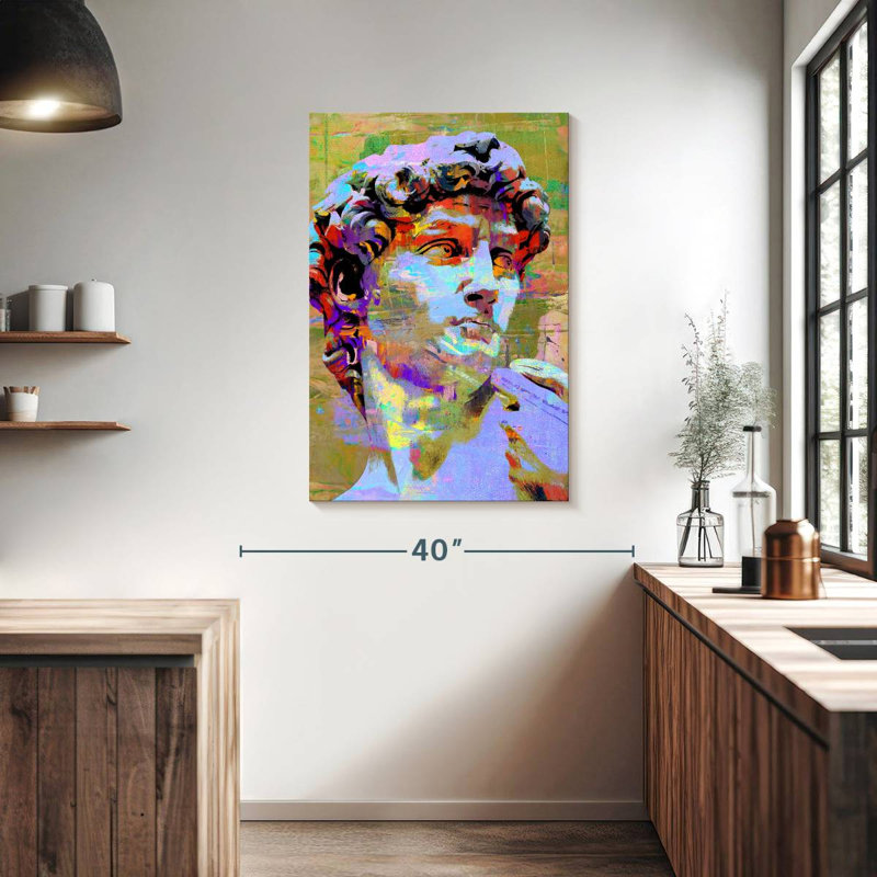 Leisha Michelangelo David I, H 39 po x l 26 po