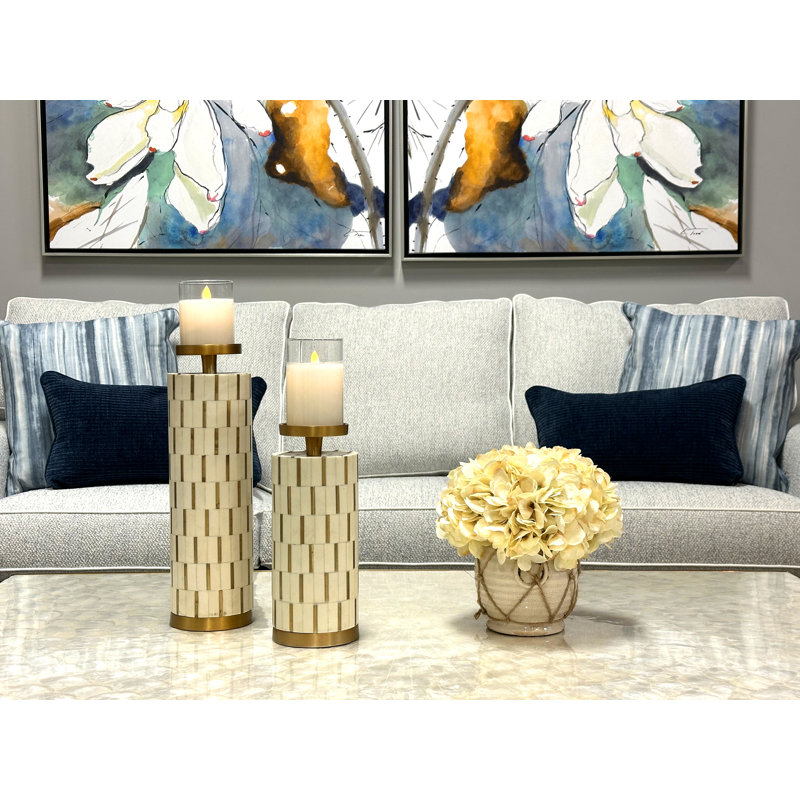 Hydrangea Arrangement in Vase
