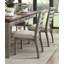 Ensemble de chaises d'appoint de style traditionnel de 2 pièces
