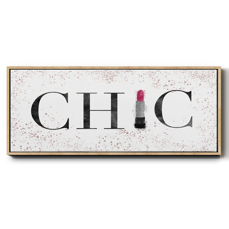 Chic - toile encadrée, H 8 po x l 20 po