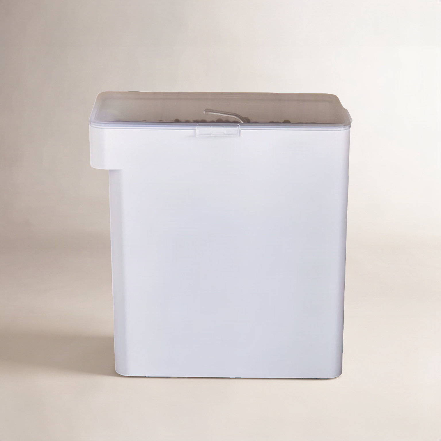 Yamazaki Home Pet Food Container, White