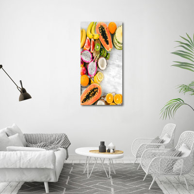 Clermont Fruits - Wrapped Canvas Print