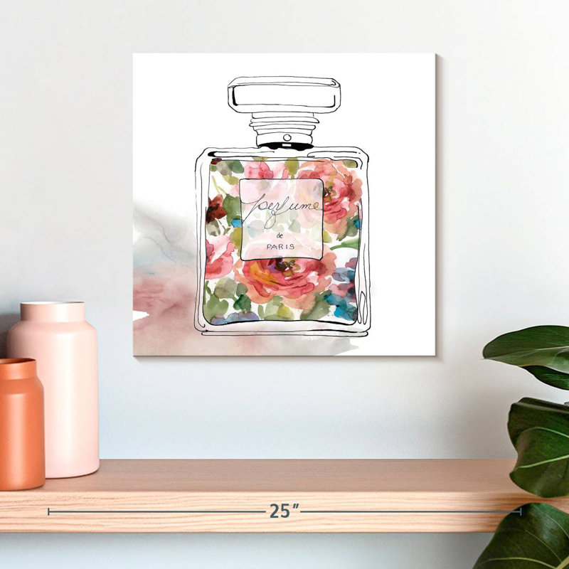 Parfum Shuttleworth Chic Flower II, H 16 po x l 16 po