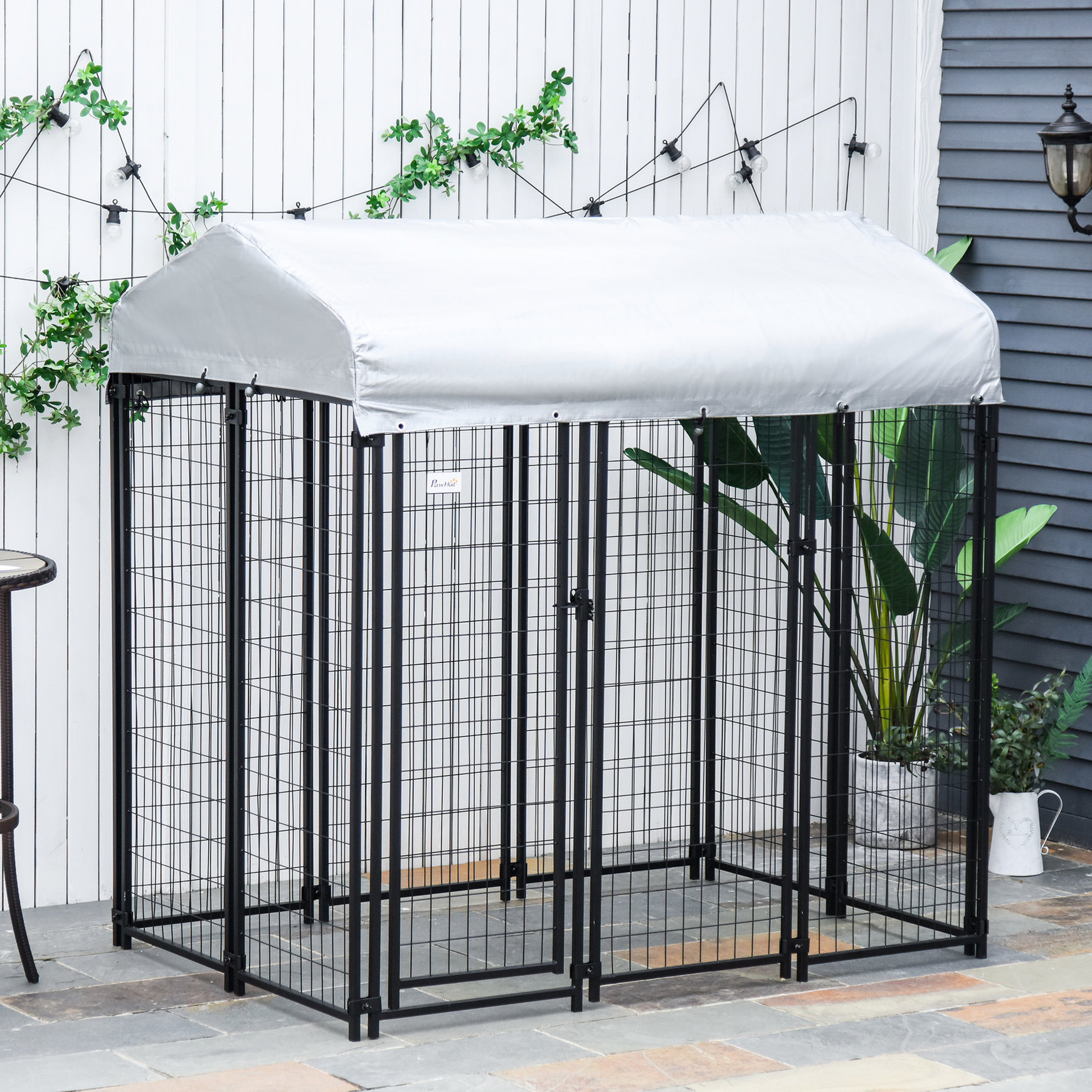 Picture of Tucker Murphy Pet™ 6' X 4' Outdoor Dog Enclosure, Lockable Door & Water ...