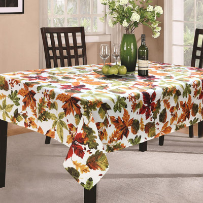 Floral Thanksgiving Tablecloth