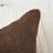 Brown Block Print Pillow Covers