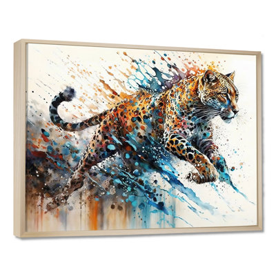 Guépard - art mural guépard