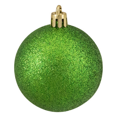 24ct Shatterproof 4-Finish Christmas Ball Ornaments