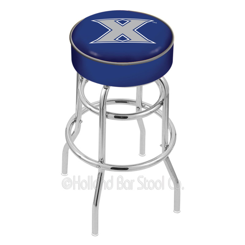 NCAA Swivel Bar & Counter Stool, Counter Stool (25" Seat Height), Xavier