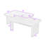 Table basse modulaire avec panneau de fibres à densité moyenne élégant pour des configurations polyvalentes-485459756
