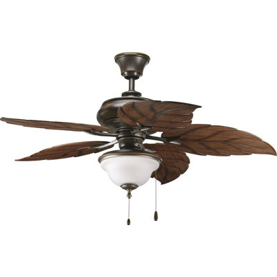 11'' 2 - Light Antique Bronze Bowl Ceiling Fan Light Kit