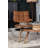 2 - Piece Solid Wood Top Living Room Table Set