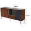 Buffet 1 tiroir 71 "de large