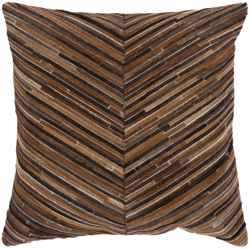 Zander Abstract Throw Pillow, Polyester/Polyfill